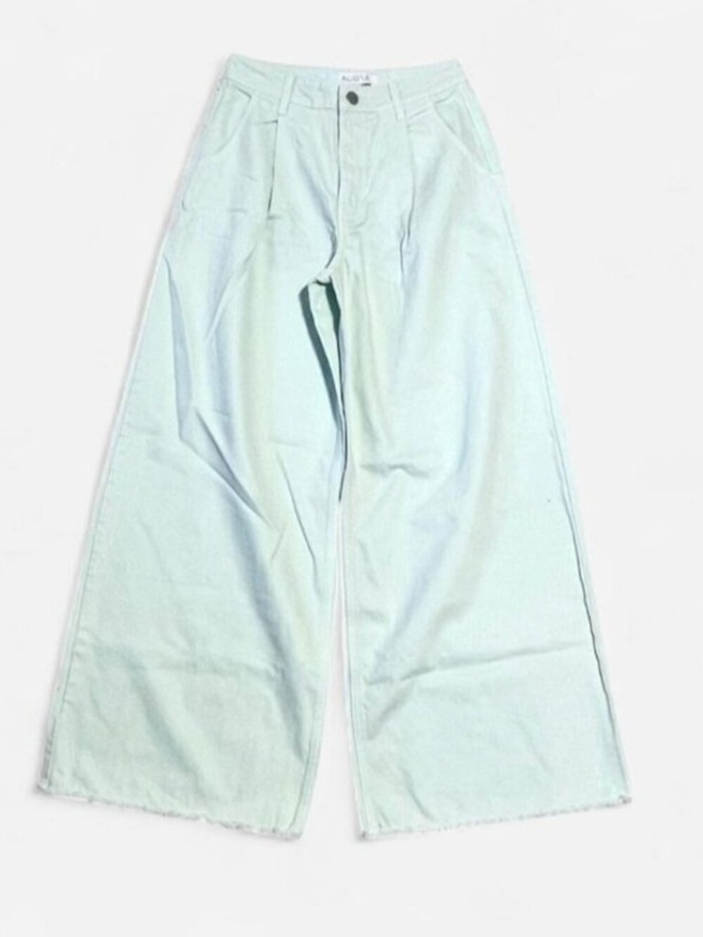 Aligne tiffany blue color wide leg jeans size 26